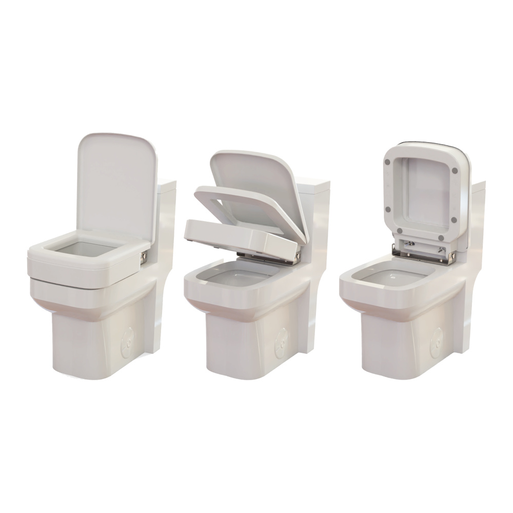 Ashby Lift D-Shape 66494 Nástavec na WC 7.5 cm - Obrázek 2