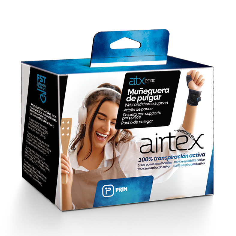 ATXOS 100 Ortéza zápěstí Airtex OneSize - Obrázek 4