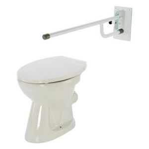 4232 Madlo k WC sklopné komaxit