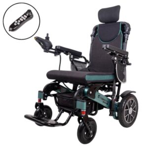 inSPORTline Hawkie Evo Plus II elektrický invalidní vozík s polohovatelným opěradlem