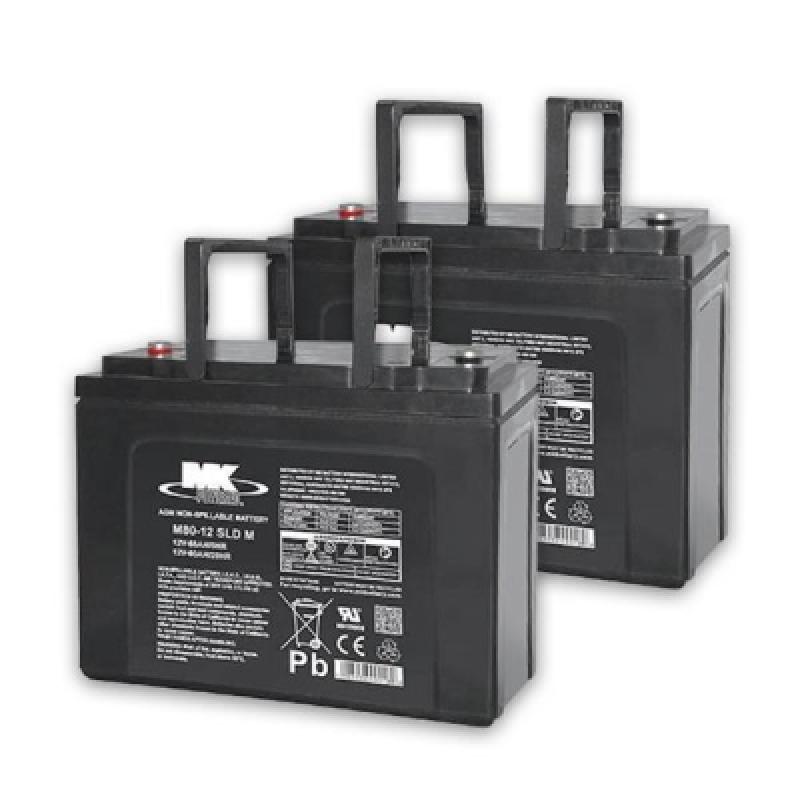 M80-12 SLD M (pár) gelové baterie do elektrických vozíků 80 Ah